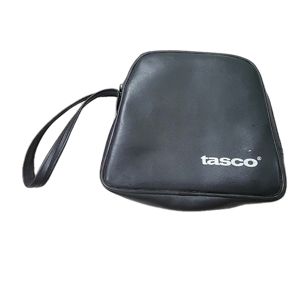 Vintage Tasco Binoculars #304 Nice Shape 7x35 With Case No Strap. Original Bag